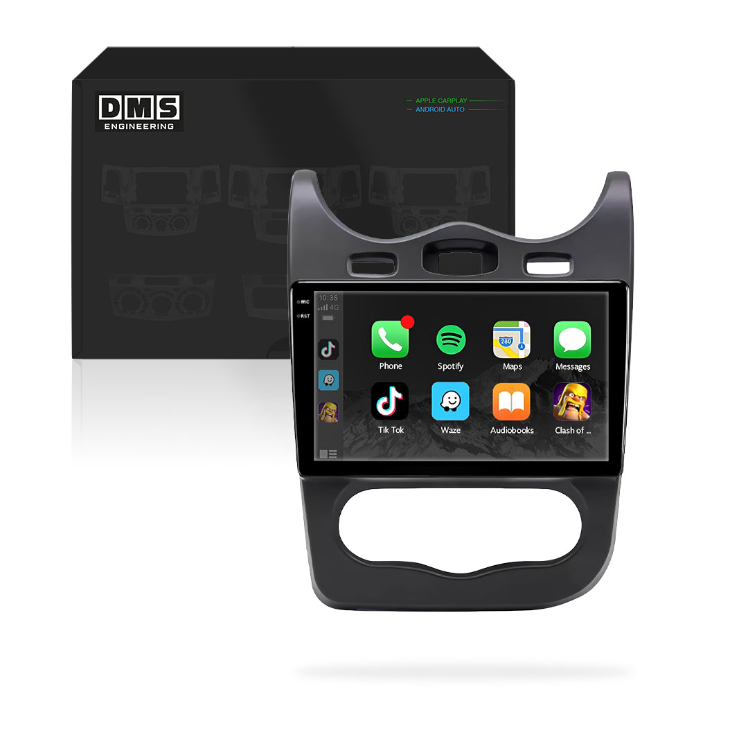 Renault Sandero Gen 1 (2009 - 2014) 10" Android Radio – Wireless Apple CarPlay & Android Auto