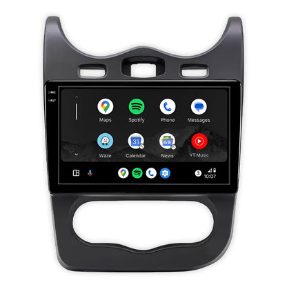 Renault Sandero Gen 1 (2009 - 2014) 10" Android Radio – Wireless Apple CarPlay & Android Auto