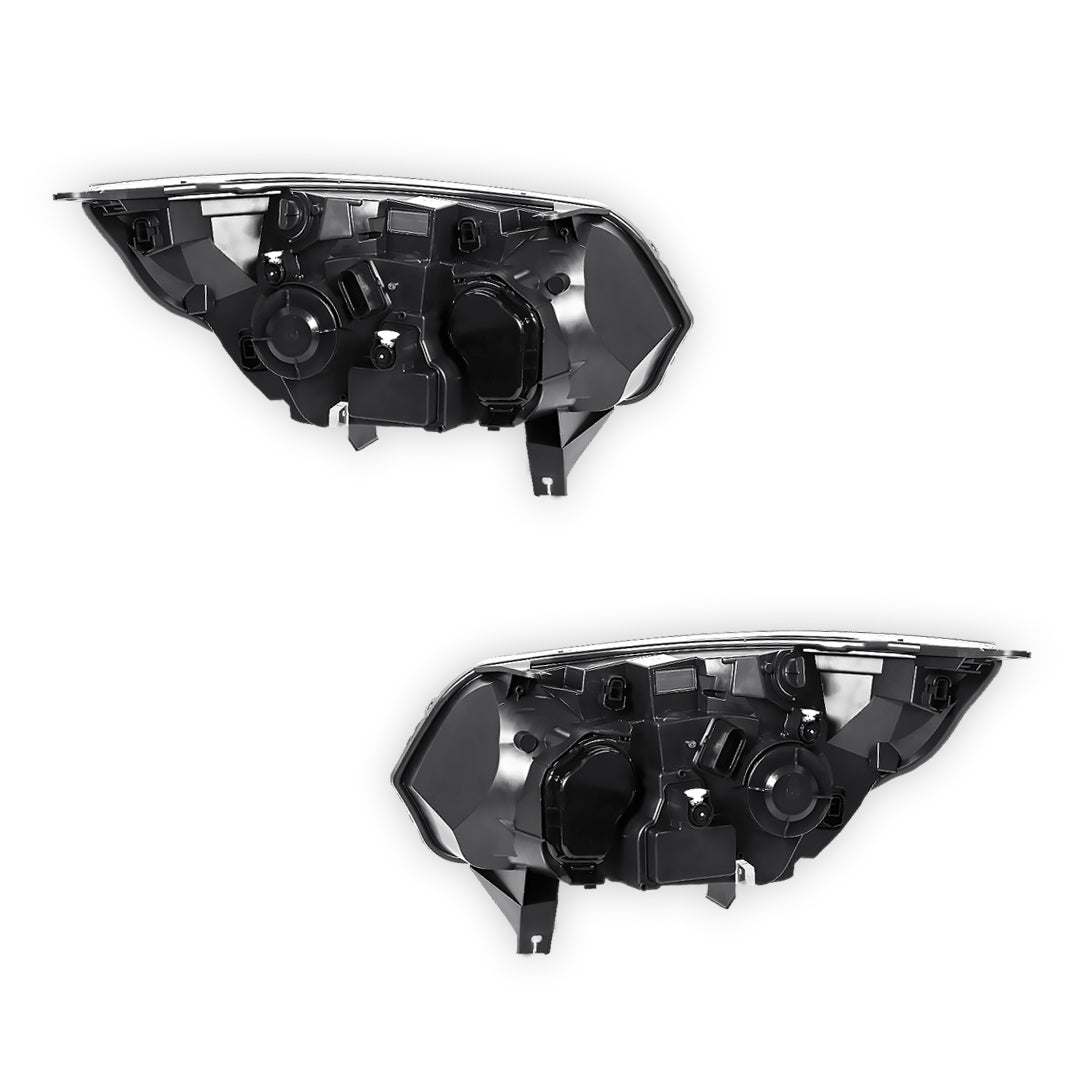Holden Colorado 7 RG SUV (2012 - 2016) Genuine Full Chrome Projector Headlights LH + RH