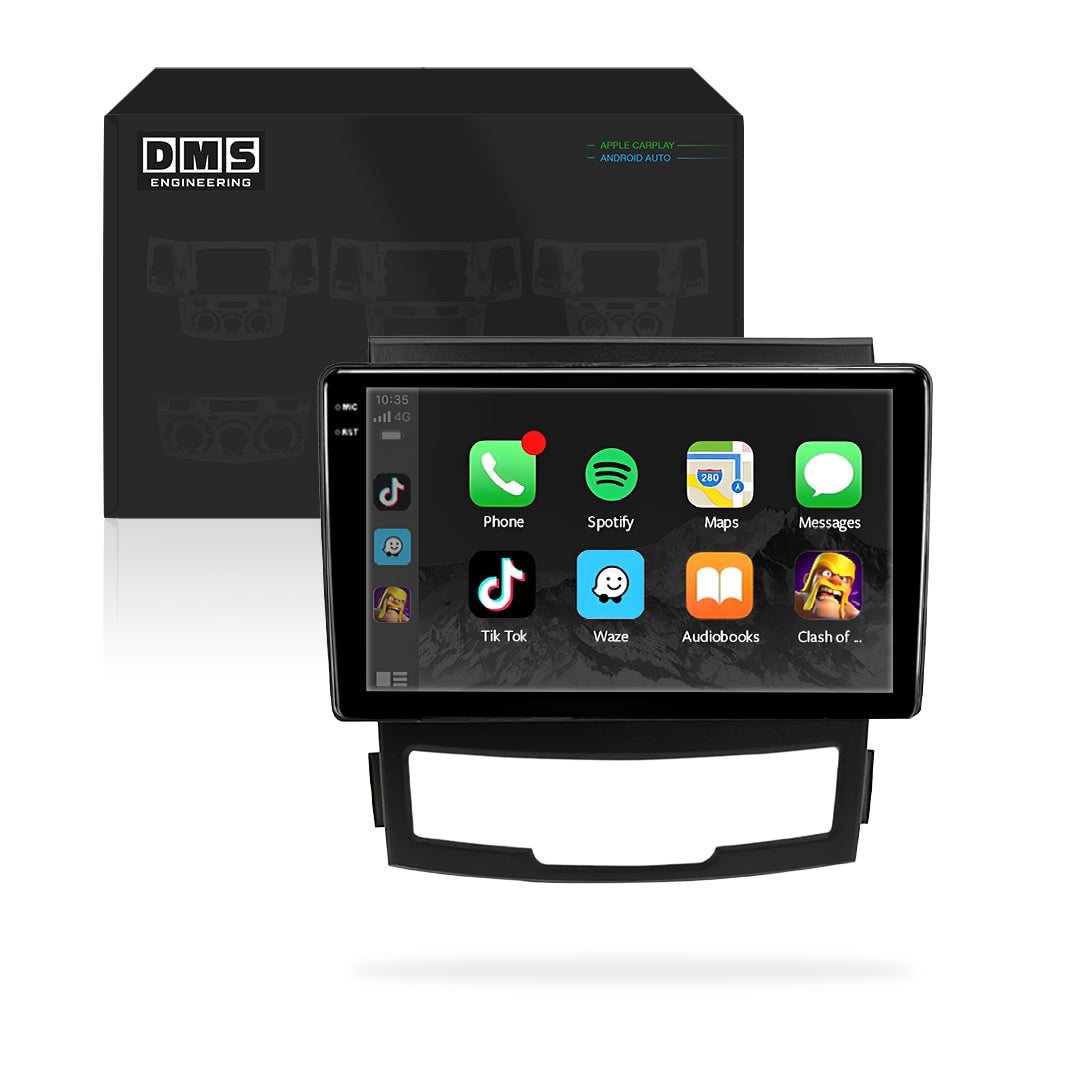 Ssangyong Korando C200 (2010 - 2013) 9" Android Radio – Wireless Apple CarPlay & Android Auto