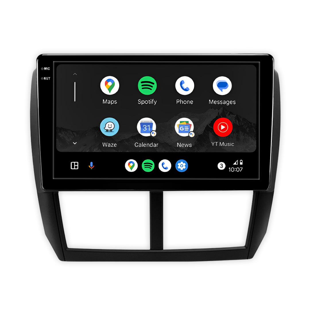 Subaru Forester SH (2007 - 2013) 9" Android Radio – Wireless Apple CarPlay & Android Auto
