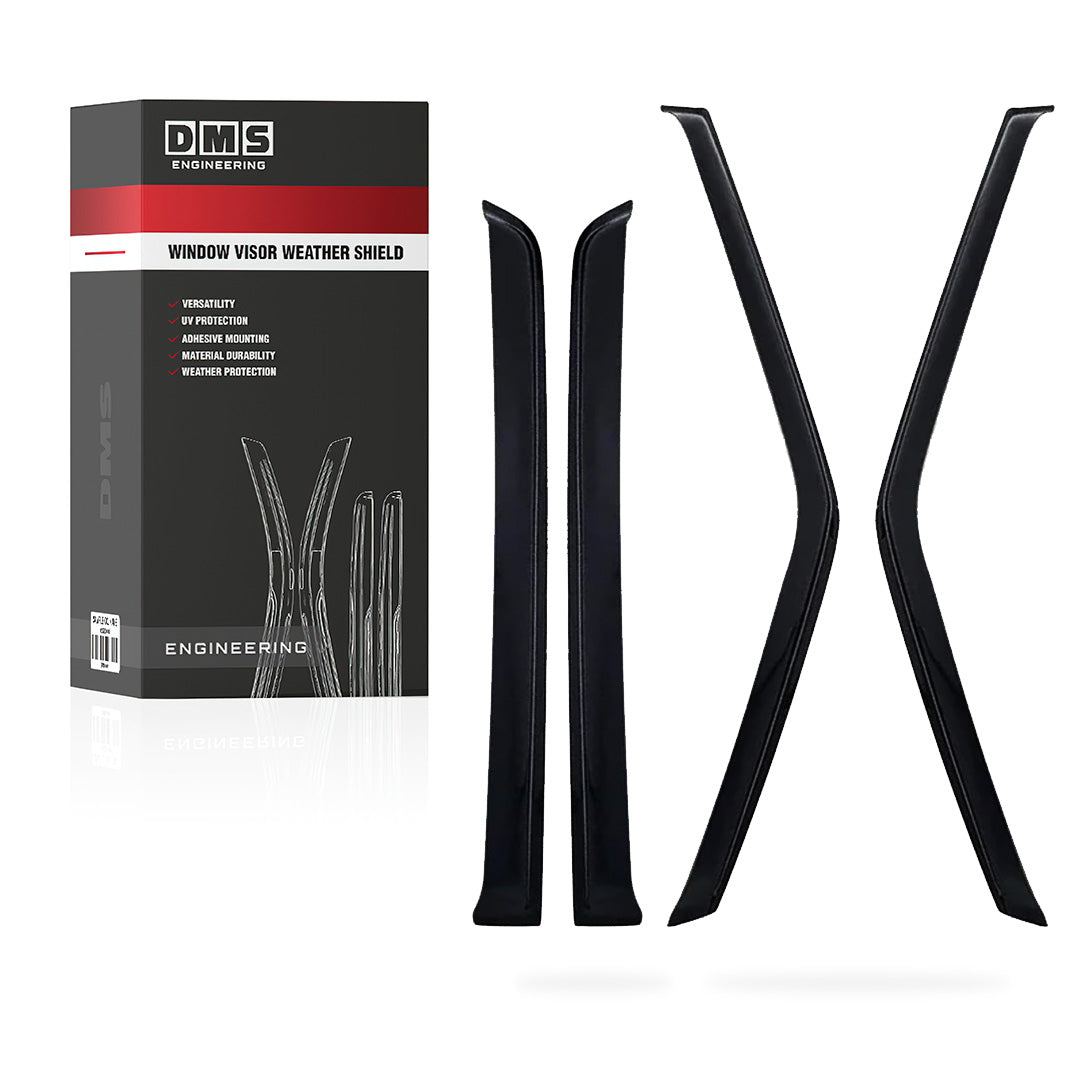 Suzuki Swift EZ (2005 - 2011) Front and Rear Window Visor Weather Shields