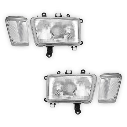 Toyota HiLux N50 (1991 - 1997) Halogen Headlights LH + RH
