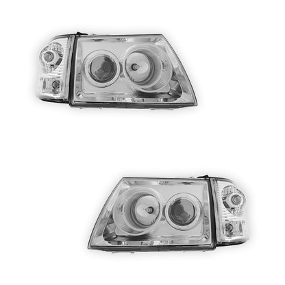 Toyota HiLux N60 (2001 - 2005) Halogen OEM Style Headlights and Corner light LH + RH