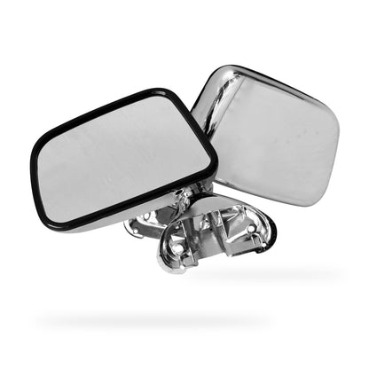 Toyota HiLux N50 / N60 (1988 - 2005) Chrome Manual Door Mirrors LH + RH