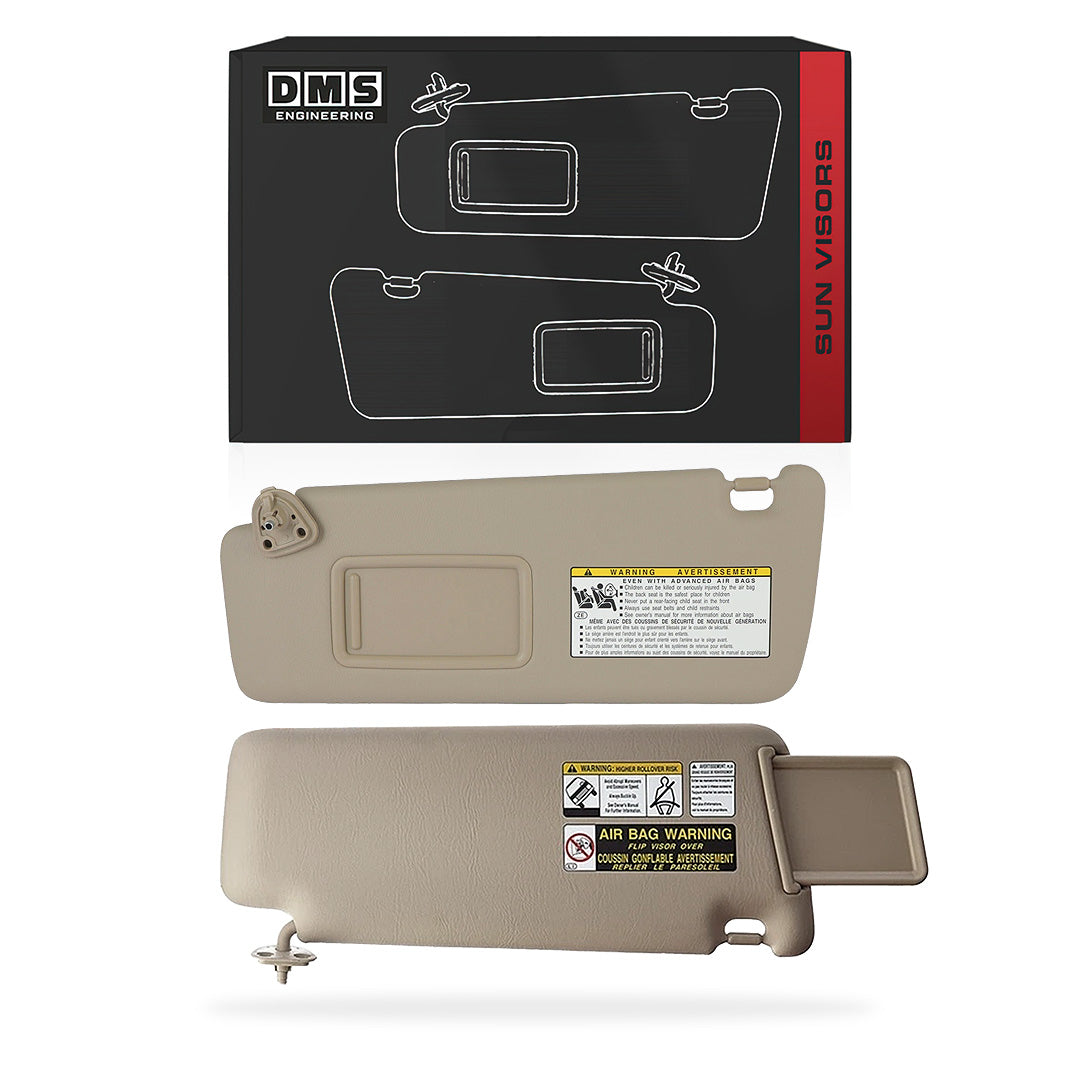 Toyota Kluger XU20 (2004 - 2007) Ivory Interior Sun Visors LH + RH