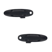 Toyota LandCruiser J100 Series (1998 - 2007) Front Full Black Outer Door Handles LH + RH