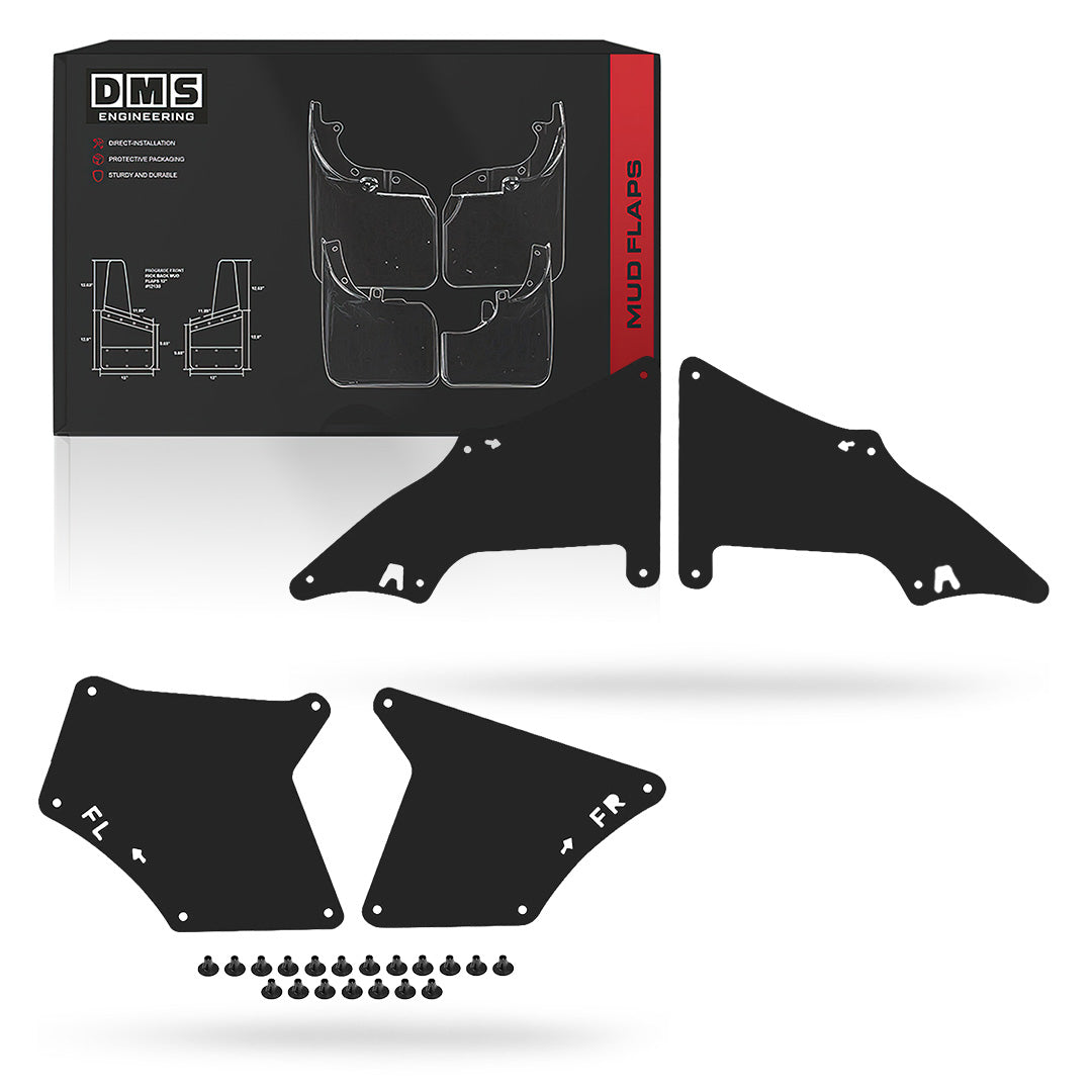 Toyota LandCruiser Prado 120 / 150 Series (2003 - 2020) Front and Rear Side Fender Liner Mud Flap Splash Guards