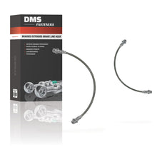 Braided Extended Brake Line Hose Kit for Toyota LandCruiser 100 & 105 Series (1998 - 2007)
