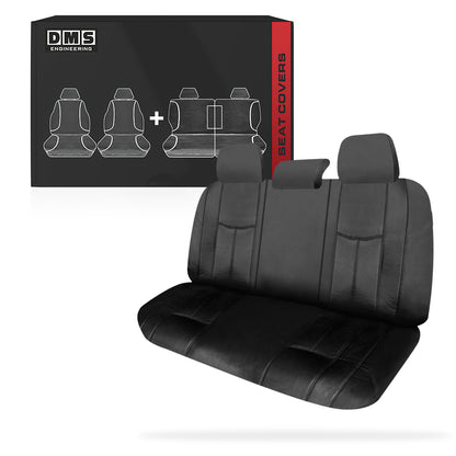 Toyota Prado 150 Series (2009 - 2023) Front and Rear Leather Seat Covers
