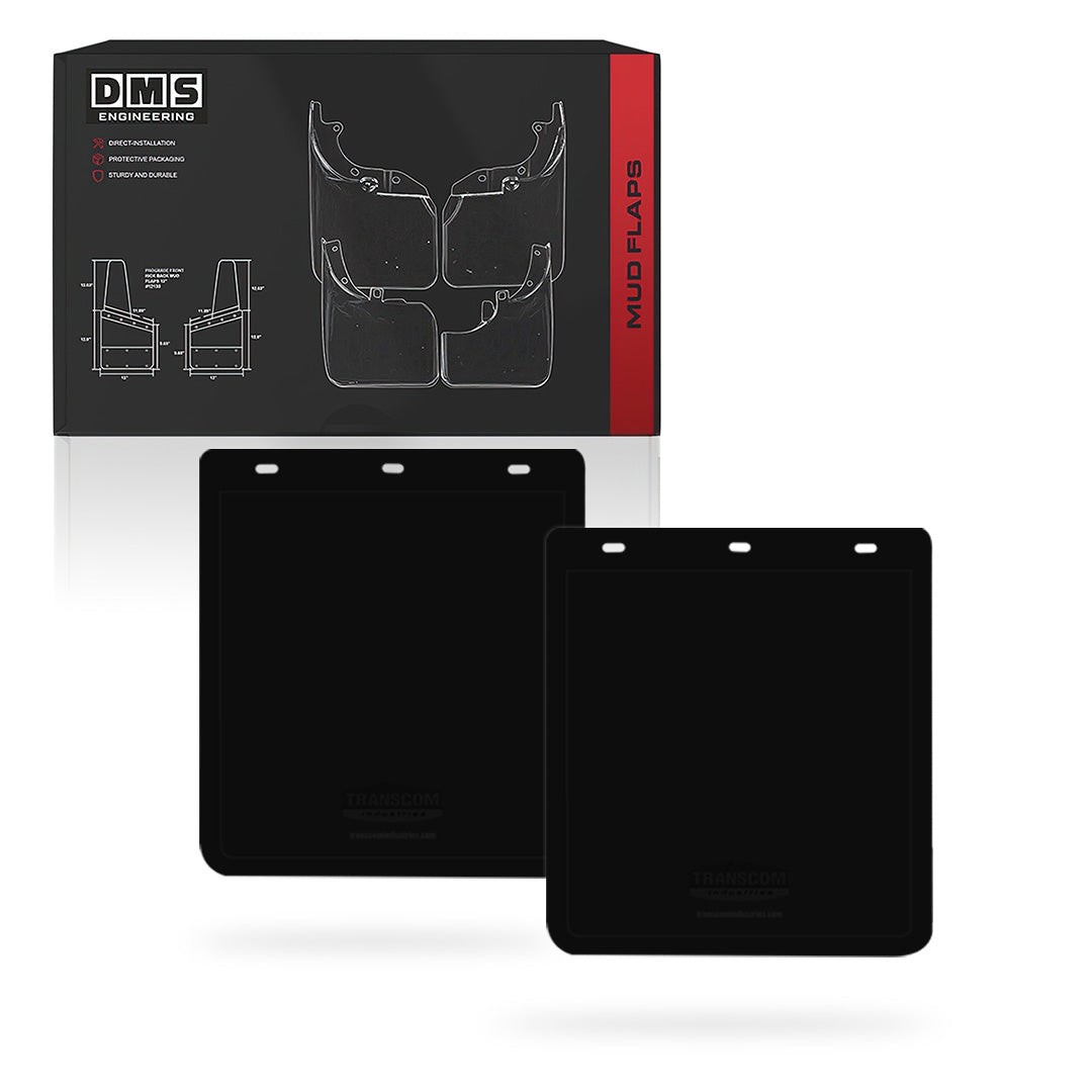 Universal Heavy Duty Trailer & Ute Black Mud Flaps