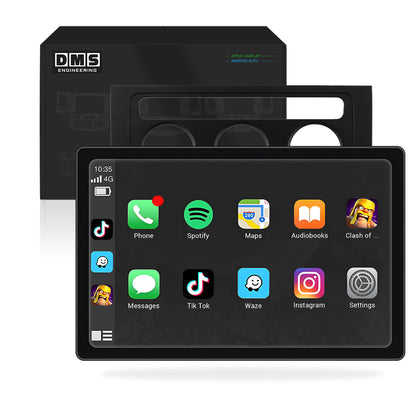 Volkswagen Touran 1T (2003 - 2014) 9" 13.3" Android Radio – Wireless Apple CarPlay & Android Auto Black Trim