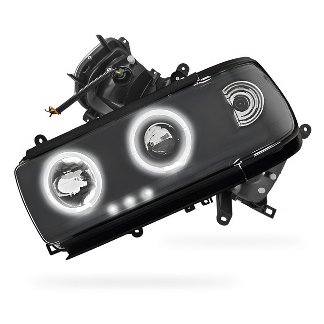 Toyota LandCruiser 80 Series (1990- 1997) LED DRL Projector Headlights LH + RH