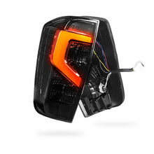 Nissan Navara D23 NP300 (2015 - 2025) Smoked Black Update Style 3D LED Stripe Bar Tail Lights LH + RH