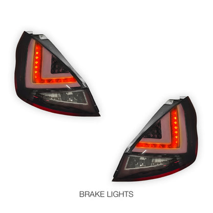Ford Fiesta WT (2009 - 2014) 3D LED Stripe Tail Lights LH + RH