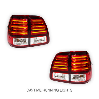 Toyota LandCruiser 100 Series (1998 - 2007) LED Tail Lights LH + RH