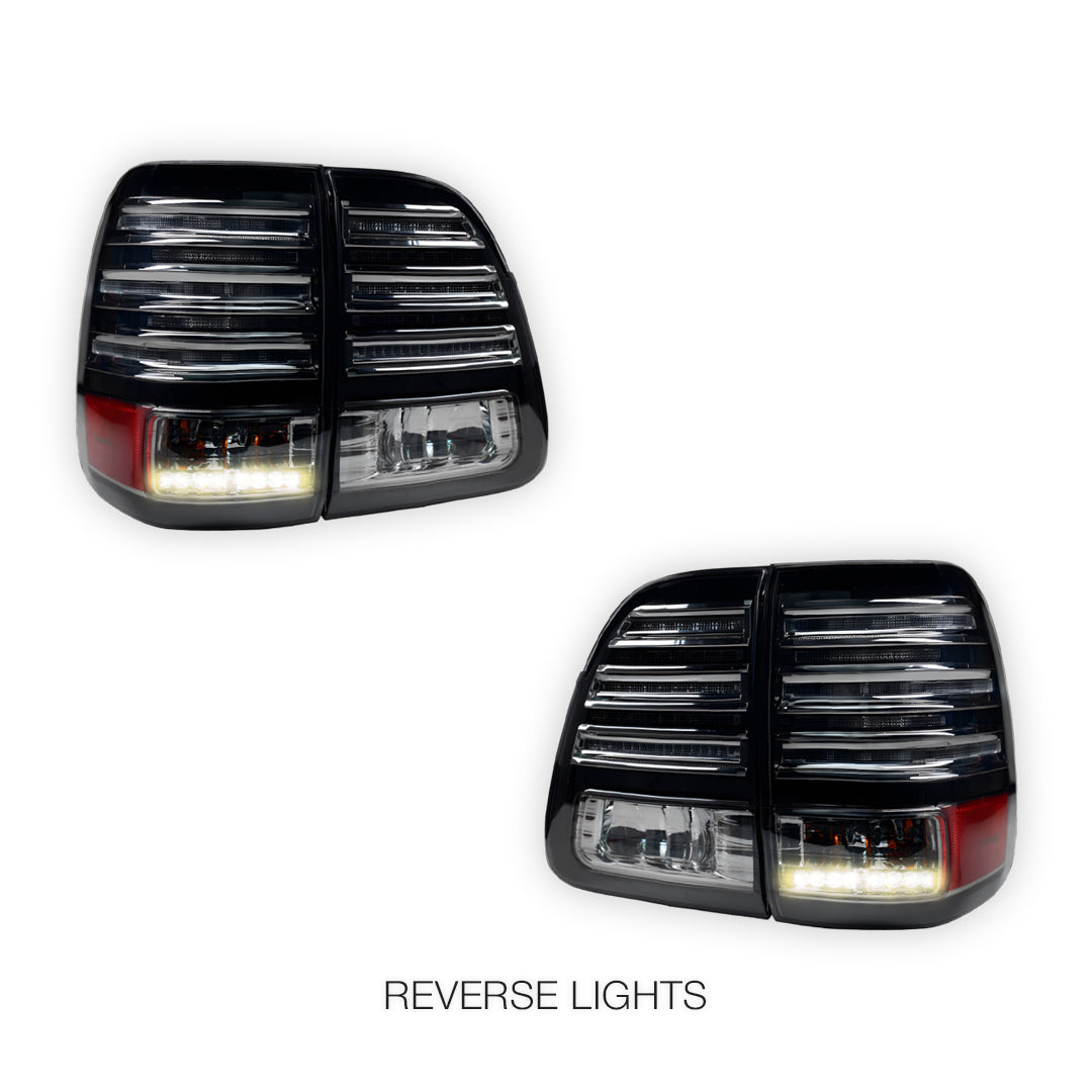 Toyota LandCruiser 100 Series (1998 - 2007) LED Tail Lights LH + RH