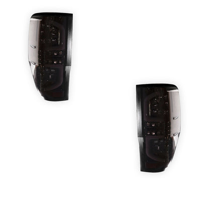 Ford Ranger Wildtrak PX MK1 MK2 MK3 (2011 - 2020) Smoked Tail Lights LH + RH