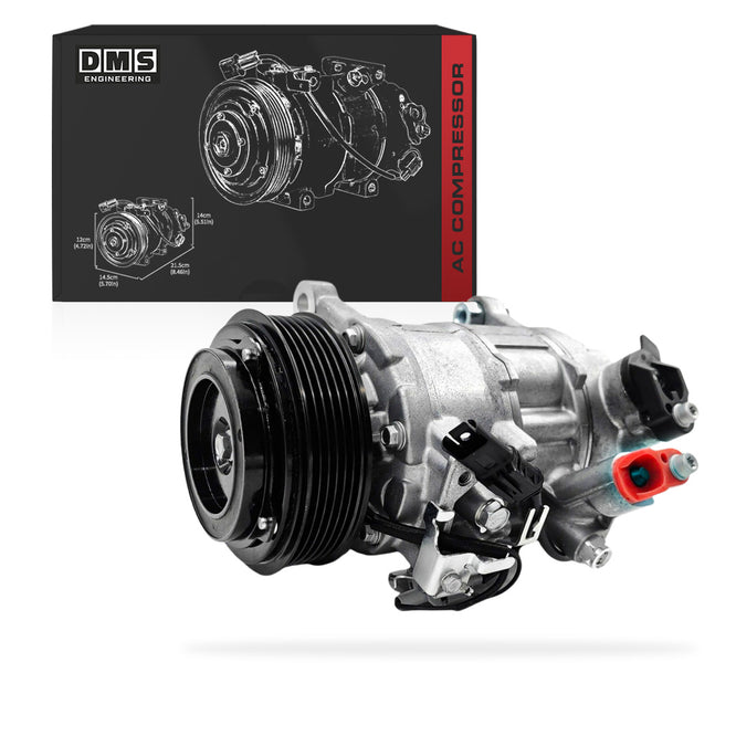 BMW 3 Series E90 / F30 / F31 / F34 (2009 - 2016) 2.0L AC Compressor + Clutch Assembly