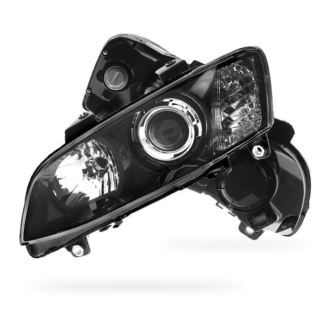 Holden Commodore VE Series I (2006 - 2010) BLACK Series Projector OEM Style Headlights LH + RH