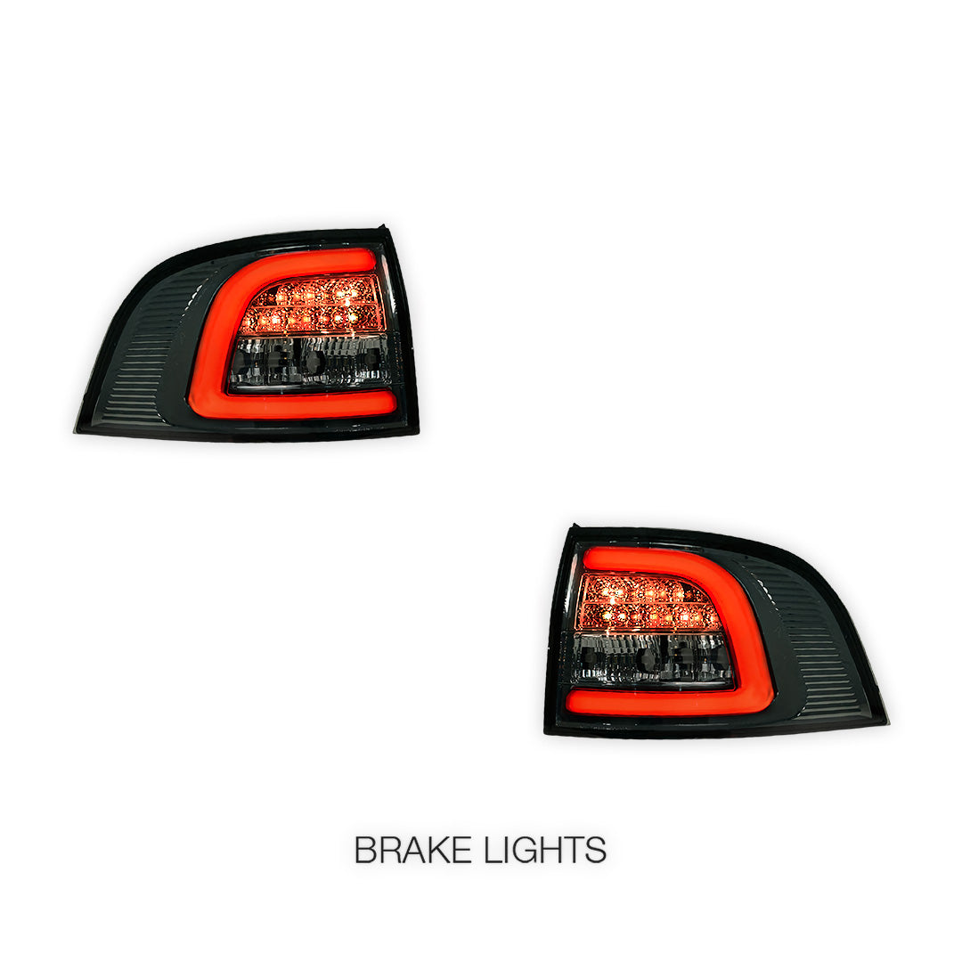 Holden Commodore VE / VF Wagon (2006 - 2015) Smoked Tail Lights LH + RH