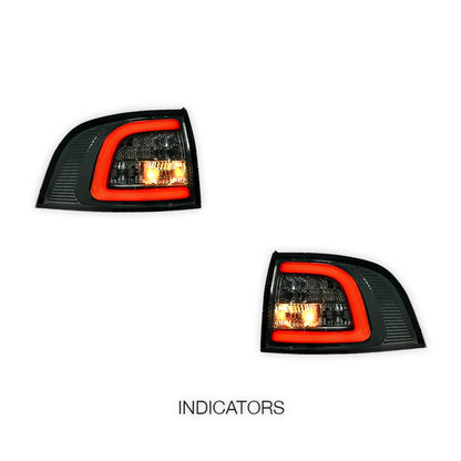 Holden Commodore VE / VF Wagon (2006 - 2015) Smoked Tail Lights LH + RH