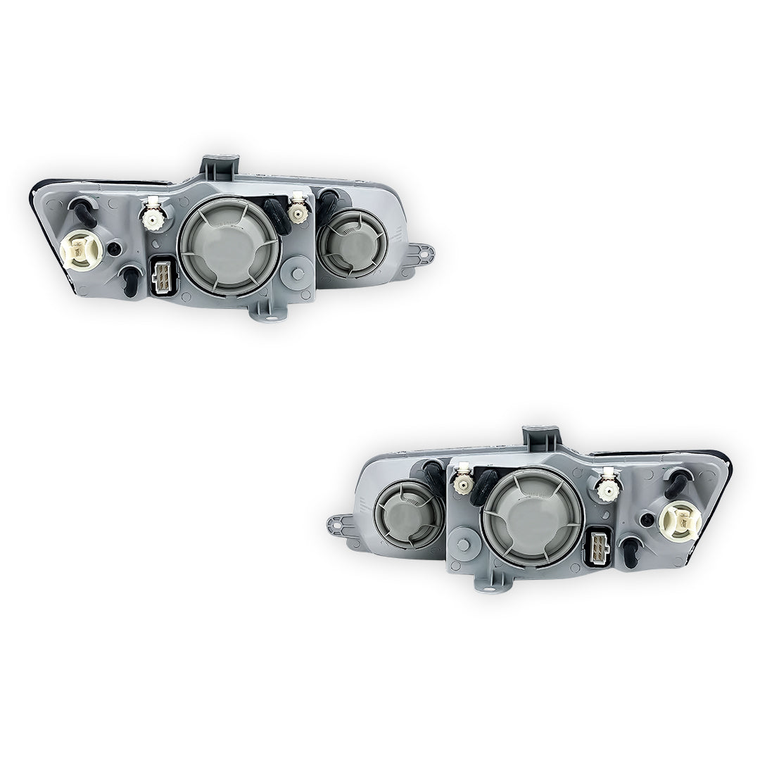 Holden Commodore VZ SV6 (2004 - 2007) Black OEM Style Headlights LH + RH