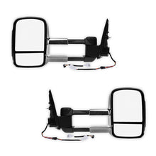 Holden Colorado RC (2008 - 2011) Chrome Extendable Towing Side Mirrors
