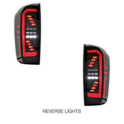 Nissan Navara D23 NP300 (2015 - 2023) Sequential Smoked LED Tail Lights LH + RH