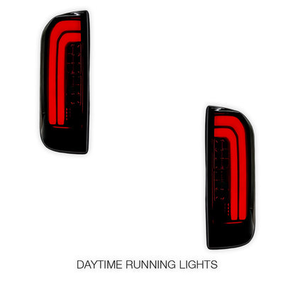 Nissan Navara D23 NP300 Dual Cab (2015 - 2024) Smoked Full LED Tail Lights LH + RH