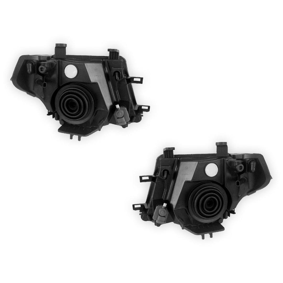 Nissan Navara D40 (2005 - 2015) Clear / Amber OEM Style Headlights LH + RH