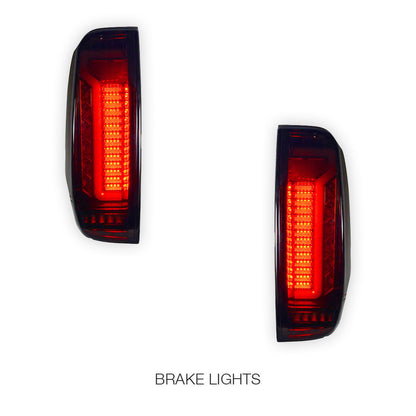 Nissan Navara D40 (2005 - 2016) Smoked Tail Lights LH + RH