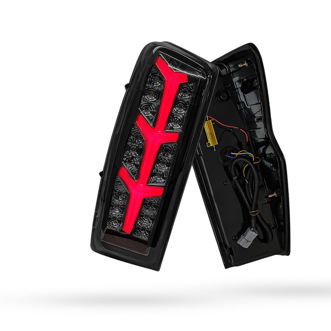 Isuzu D-Max RG (2021 - 2024) Sequential Smoked Avant Full LED Tail Lights LH + RH