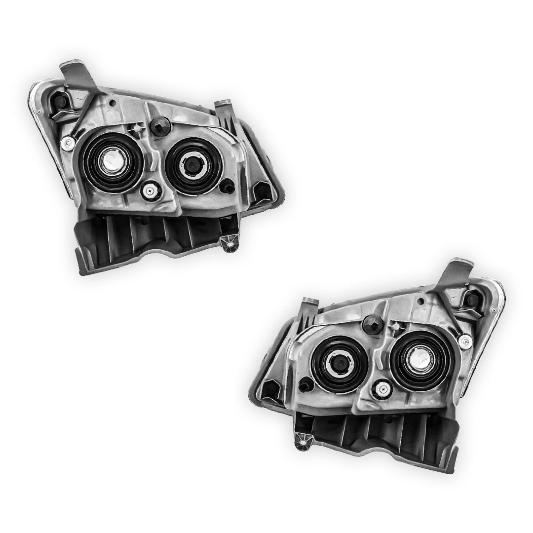 Isuzu D-Max (2016 - 2020) Black Projector LED DRL OEM Style Headlights LH + RH