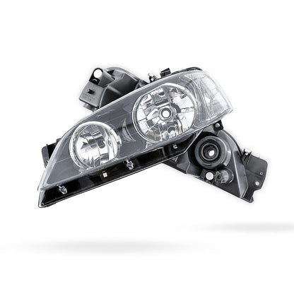 Ford Falcon / Fairmont BA BF (2002 - 2006) Chrome / Black OEM Style Headlights LH + RH