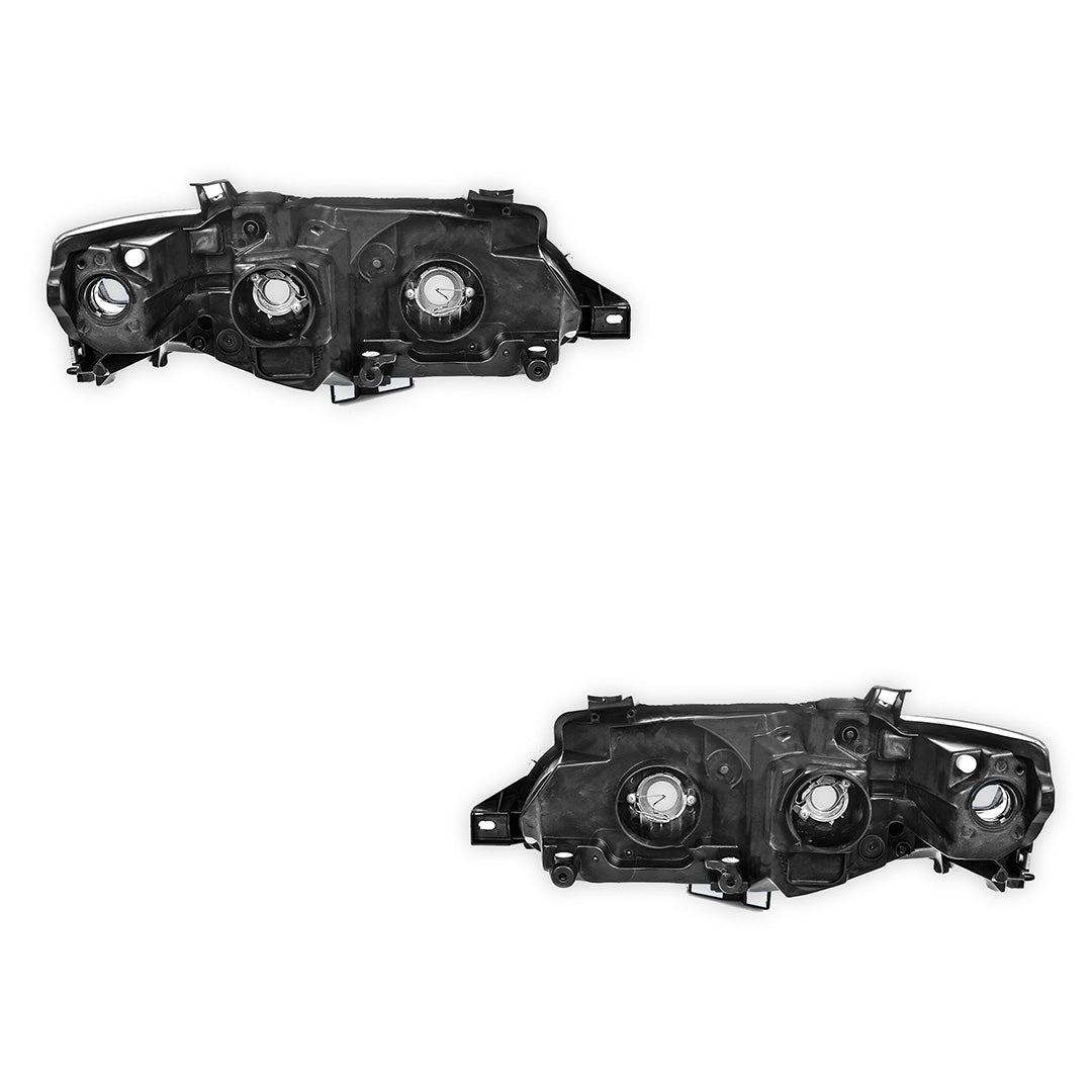 Ford Falcon FG Series 1 (2008 - 2011) Chrome OEM Style Headlights LH + RH