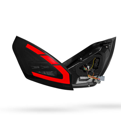 Ford Fiesta WS / WT / WZ (2008 - 2019) Sequential Smoked Full LED Tail Lights LH + RH