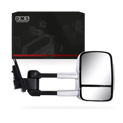 Ford Ranger PX MK1 / MK2 (2012 - 2018) Chrome Extendable Towing Side Mirrors