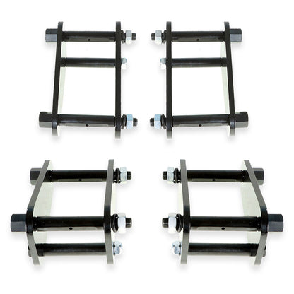 Greasable Extended Front + Rear Shackle for Toyota LandCruiser 76 Series