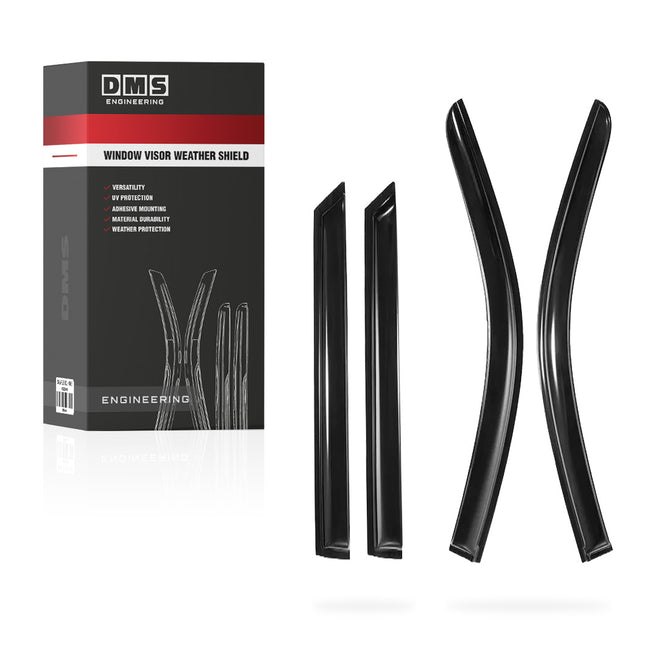 Toyota Hilux N70 (2005 - 2015) Dual Cab Window Visor Weather Shields