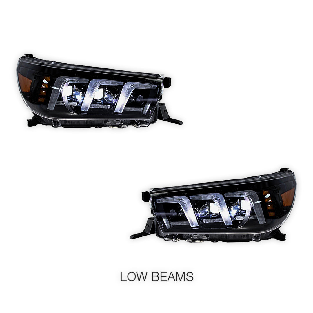 Toyota Hilux N80 (2016 - 2020) Sequential Headlights LH + RH