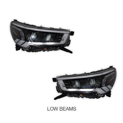 Toyota Hilux N80 (2020 - 2024) Sequential DRL Projector Headlights LH + RH