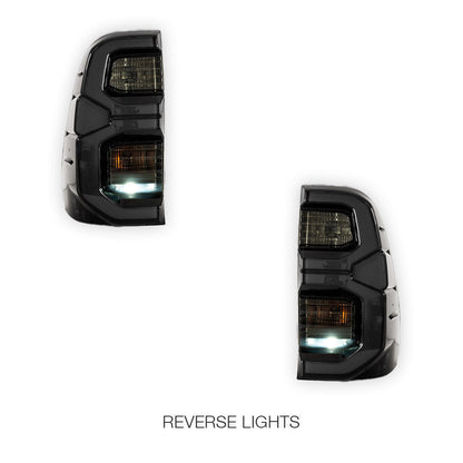 Toyota Hilux N80 (2015 - 2020) Smoked Tail Lights LH + RH