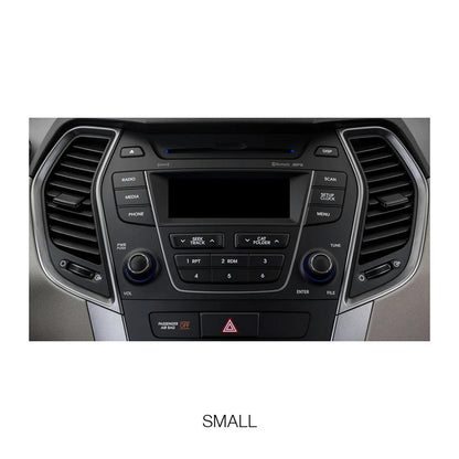 Hyundai Santa Fe DM (2013 - 2018) 9" 13.3" Android Radio – Wireless Apple CarPlay & Android Auto Small Factory Screen