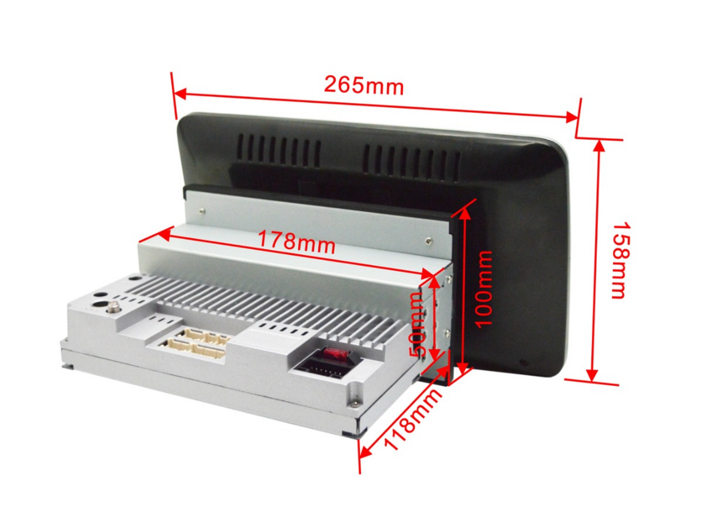 Holden Commodore VB / VC / VH / VK / VL (1978 - 1988) 10.1" Single DIN Wireless Android 16 Head Unit for Apple CarPlay / Android Auto