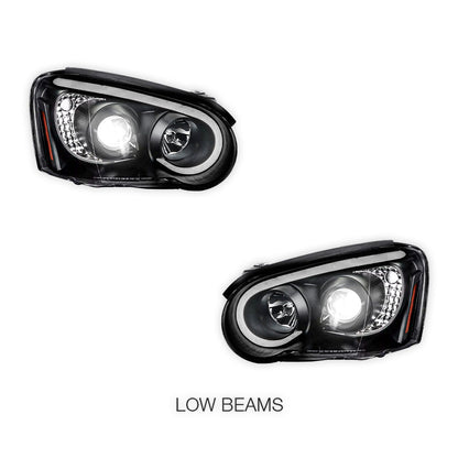 Subaru Impreza GD WRX Blob Eye (2003 - 2005) LED Projector Headlights LH + RH
