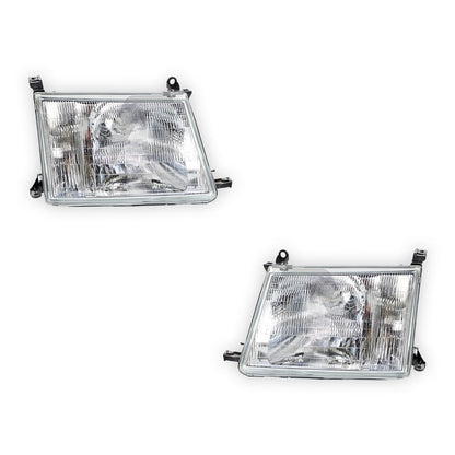 Toyota LandCruiser 100 Series (1998 - 2005) OEM Style Headlights LH + RH