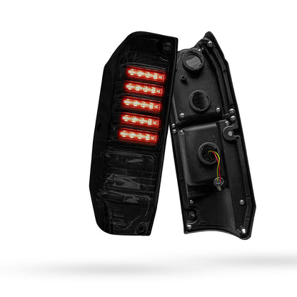 Toyota LandCruiser FJ75 / 76 Series (1984 - 2007) Smoked LED Tail Lights LH + RH