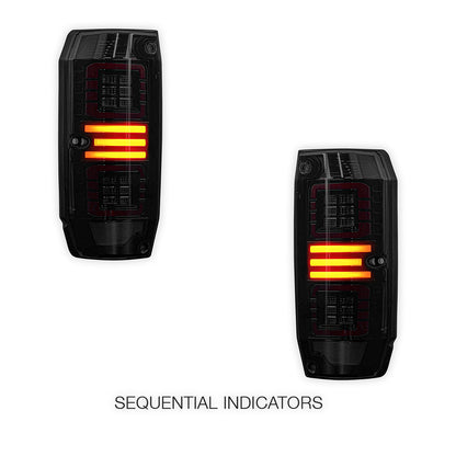 Toyota LandCruiser 76 (2007 - 2022) Sequential LED Tail Lights LH + RH