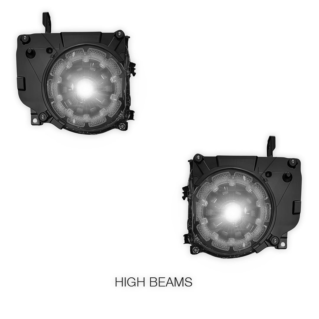 Toyota LandCruiser LC71 / 76 / 79 Series (2024) LED Projector Headlights LH + RH